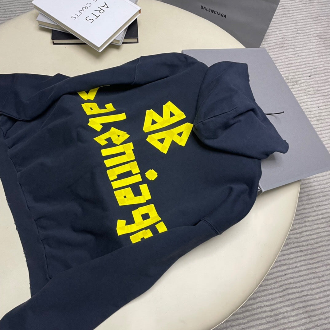 BA tape zip hoodie <span class="brand-imgs BL"></span>