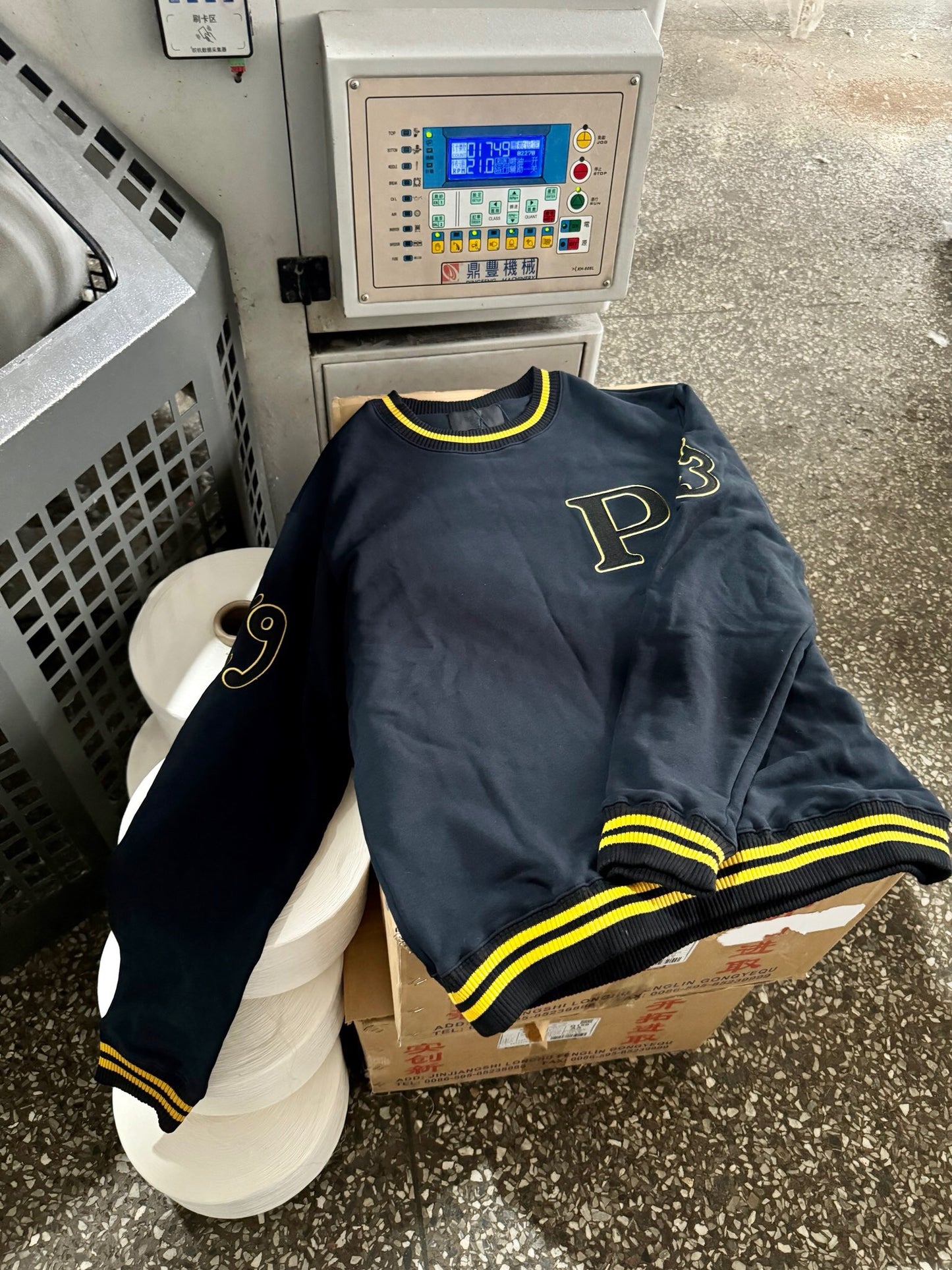 Embroidered sweatshirt <span class="brand-imgs PD"></span>