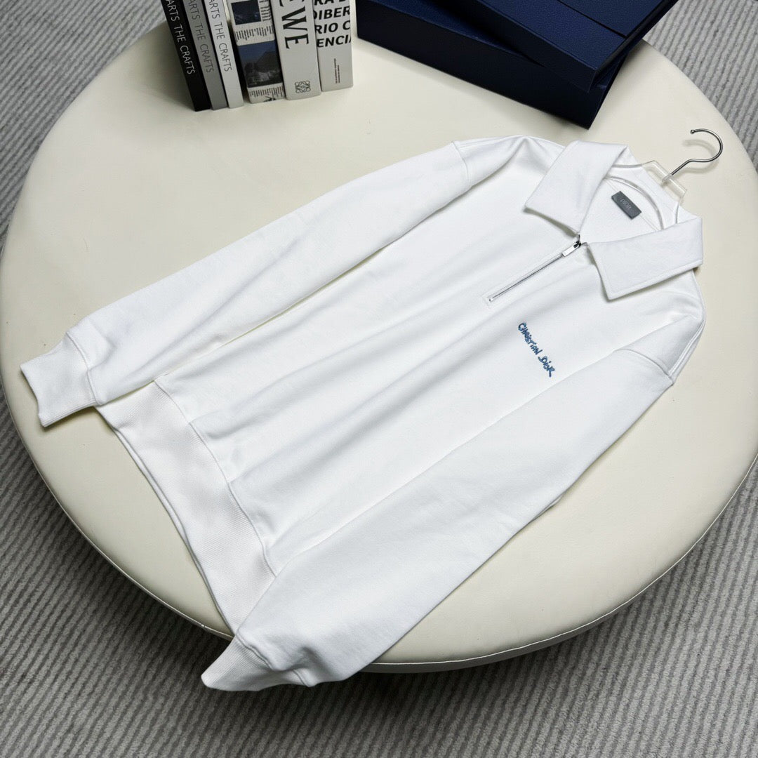 D small letter front zipper sweatshirt <span class="brand-imgs DIOR"></span>