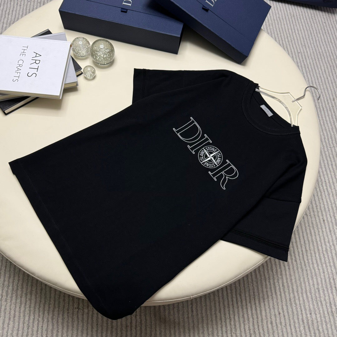 Dr star logo joint Short sleeve black <span class="brand-imgs DIOR"></span>