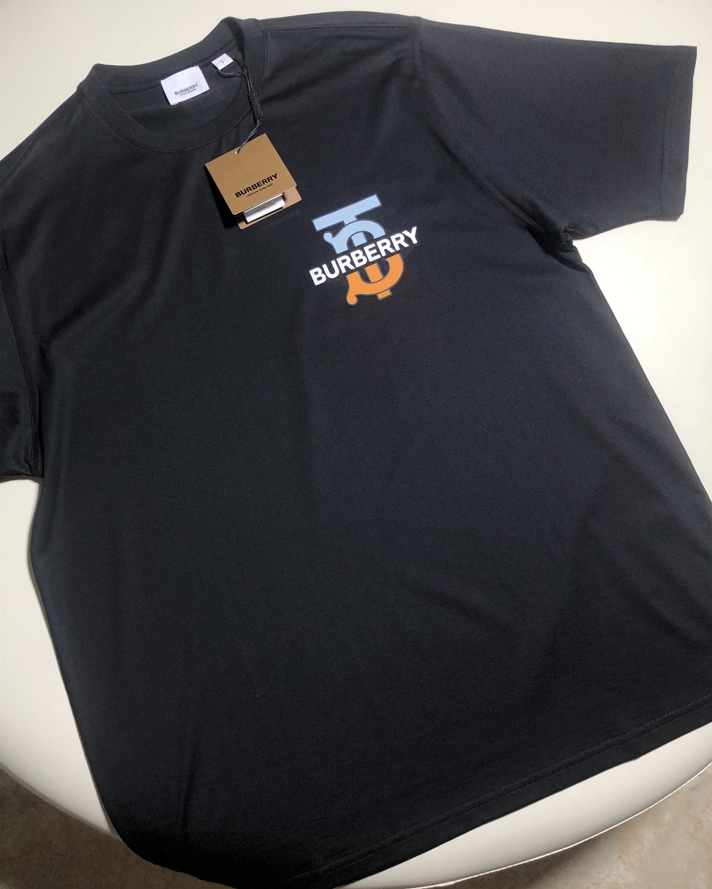 TB color stitching Short sleeve black <span class="brand-imgs BB"></span>