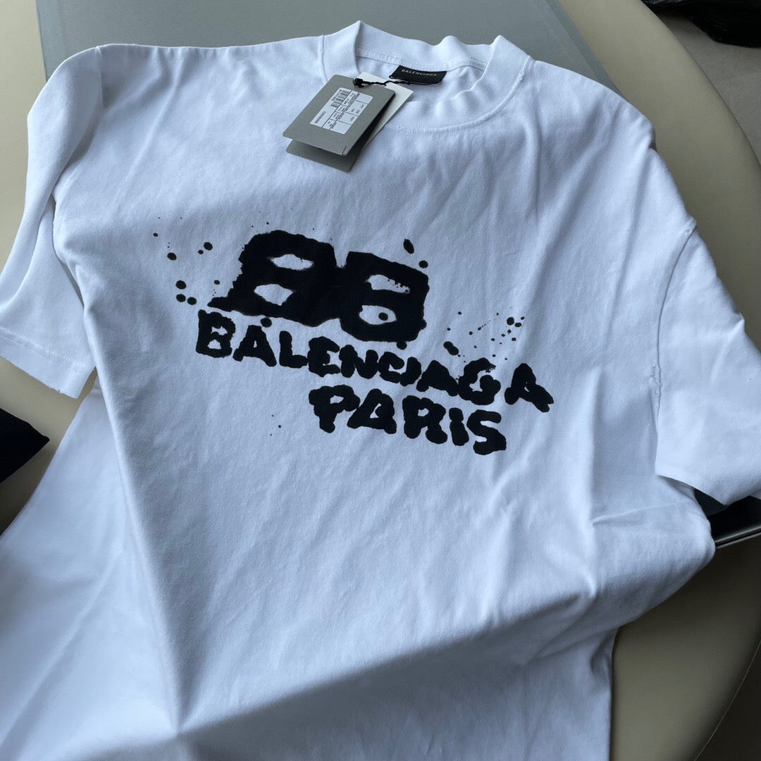 BB printed short sleeve white <span class="brand-imgs BL"></span>