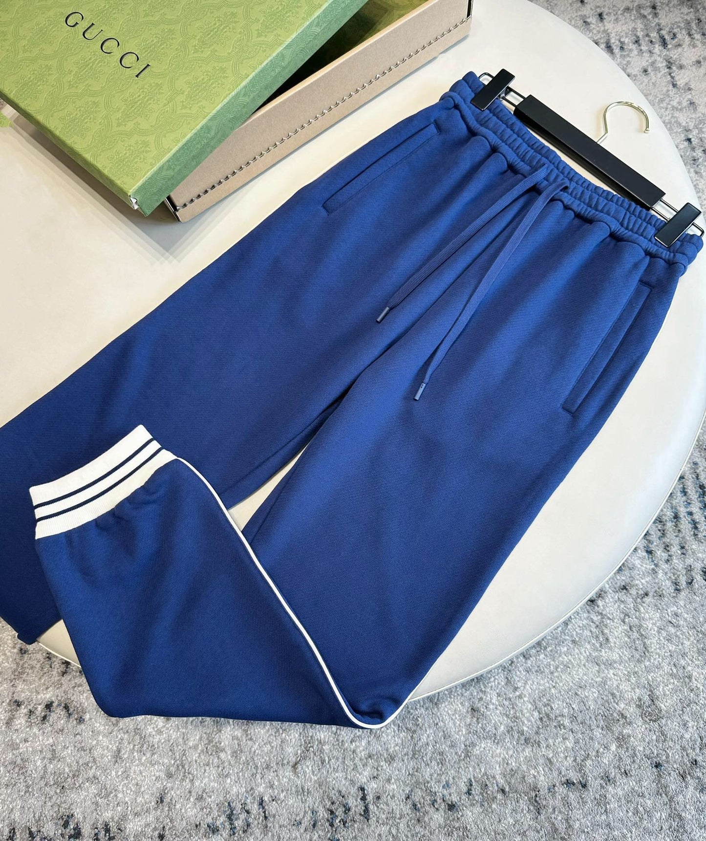 Gu blue interlocking trouser<span class="brand-imgs GUCCI"></span>