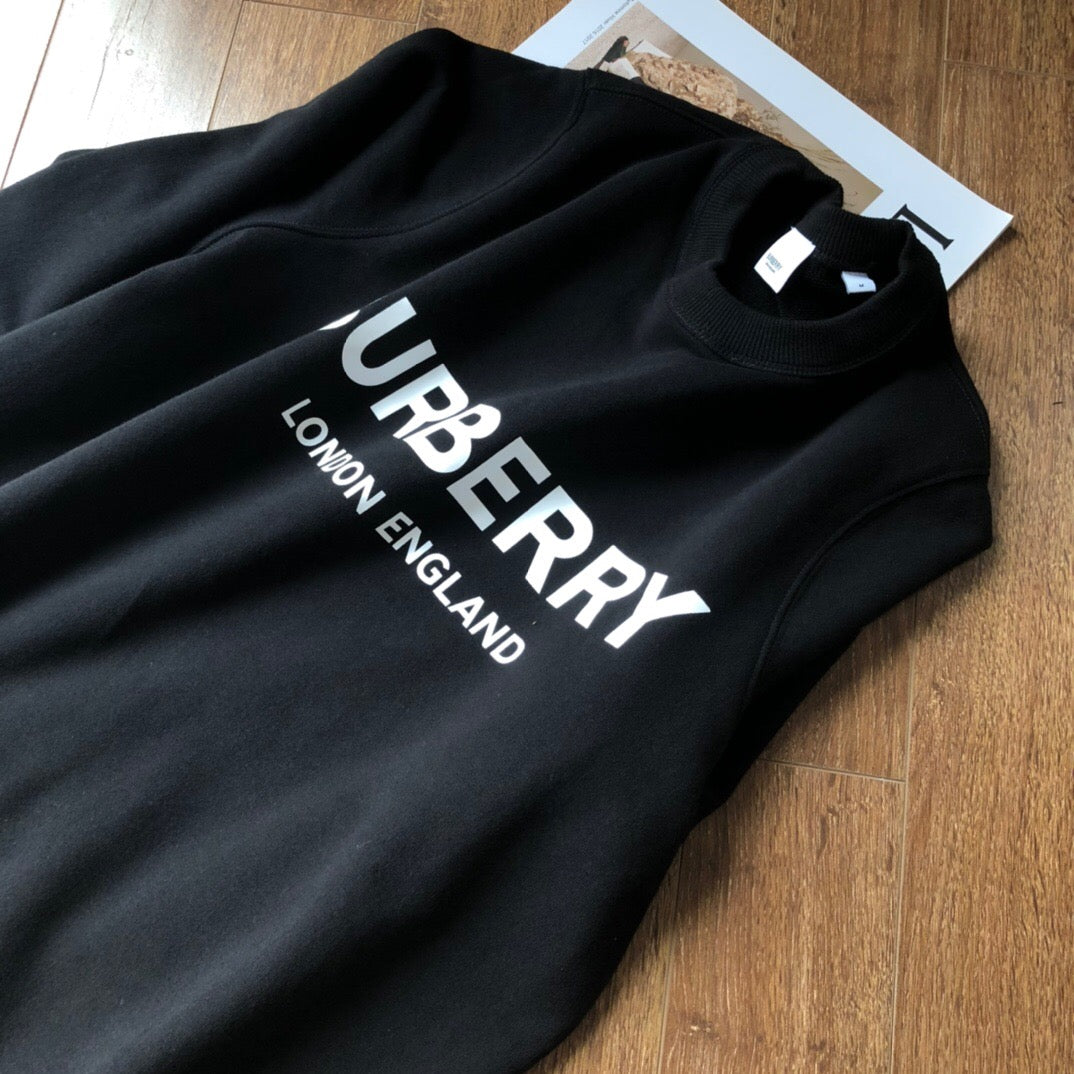 Br classic letter sweatshirt black<span class="brand-imgs BB"></span>