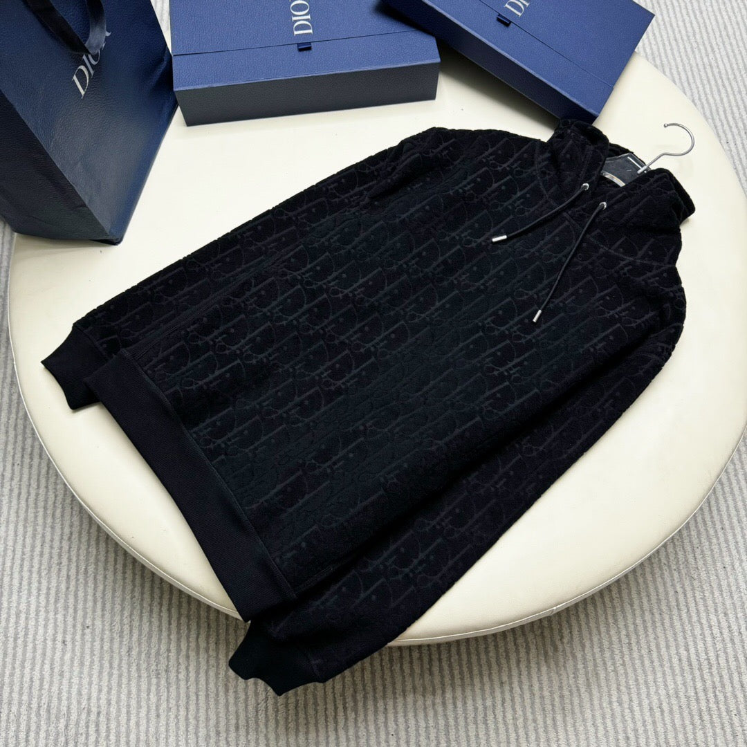 Dr towel composite hoodie black <span class="brand-imgs DIOR"></span>