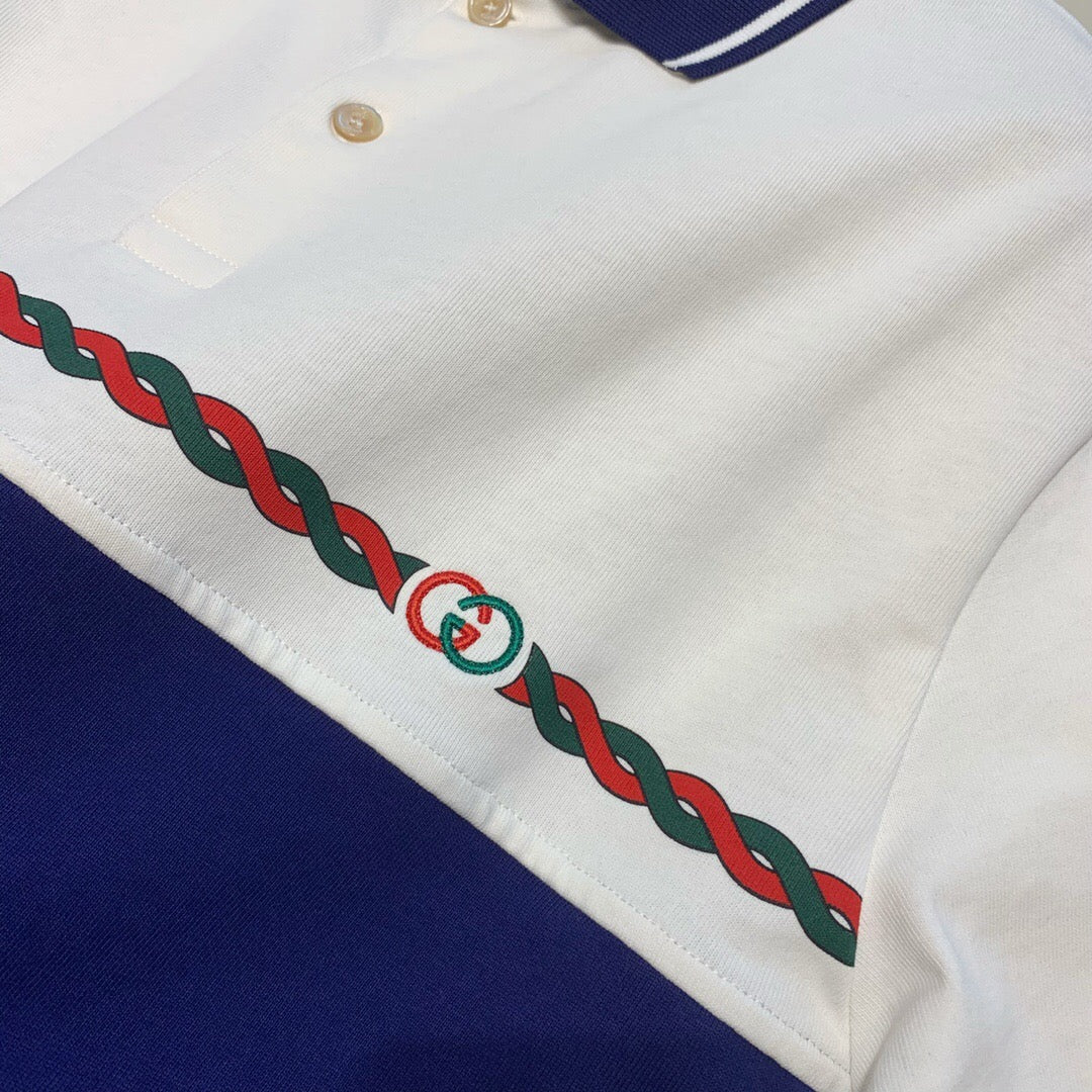 Web collar Polo white<span class="brand-imgs GUCCI"></span>