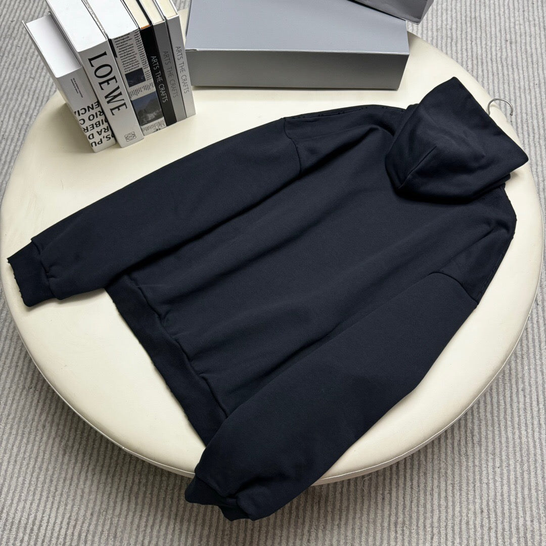 Paris reverse letter print hoodie<span class="brand-imgs BL"></span>