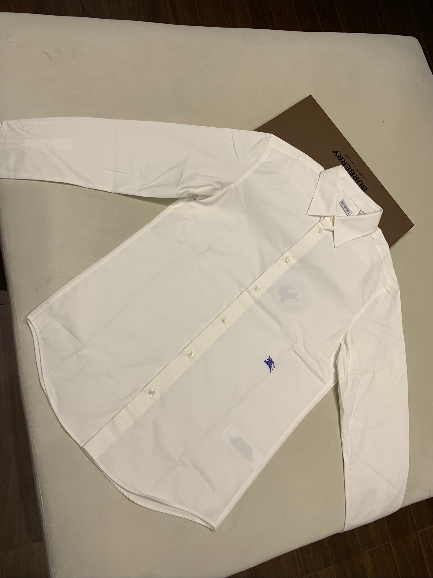 Equestrian EI embroidery poplin shirt white<span class="brand-imgs BB"></span>