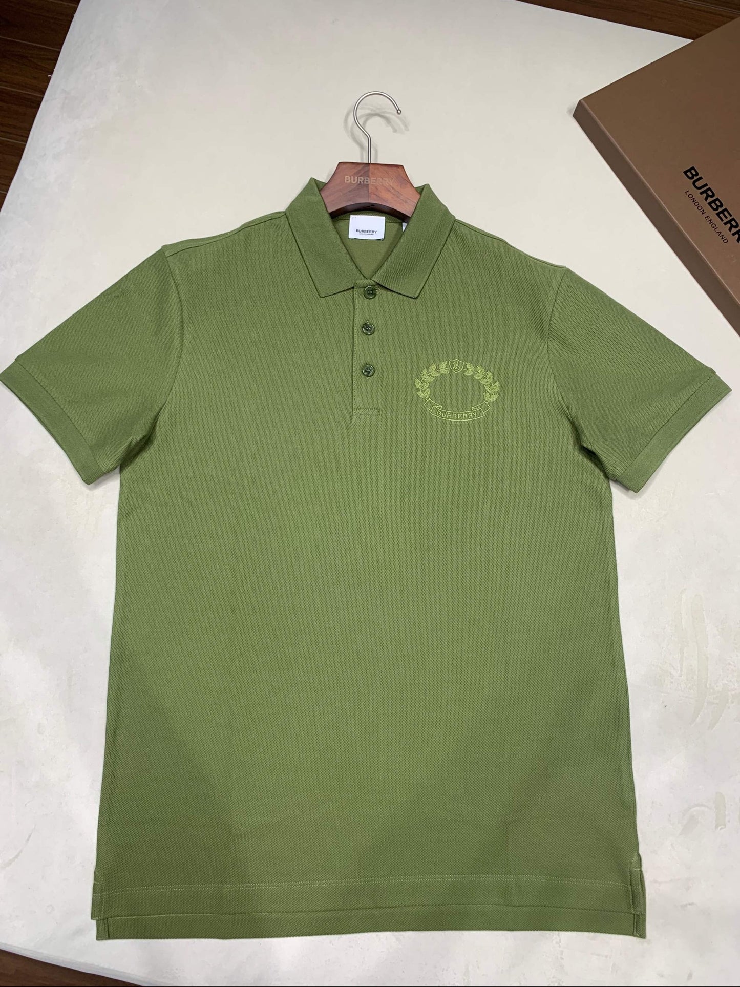 Oak leaf polo shirt green<span class="brand-imgs BB"></span>