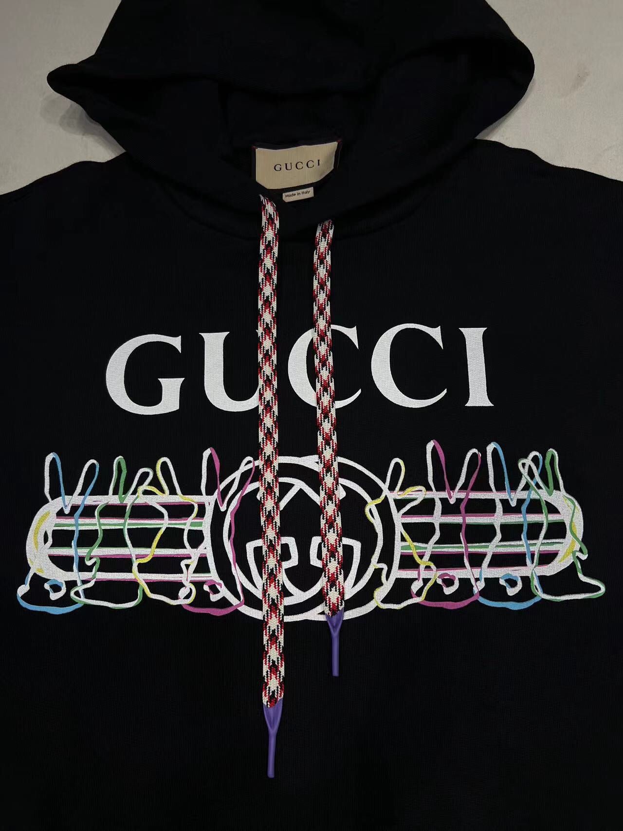 New year limited edition hoodie black<span class="brand-imgs GUCCI"></span>