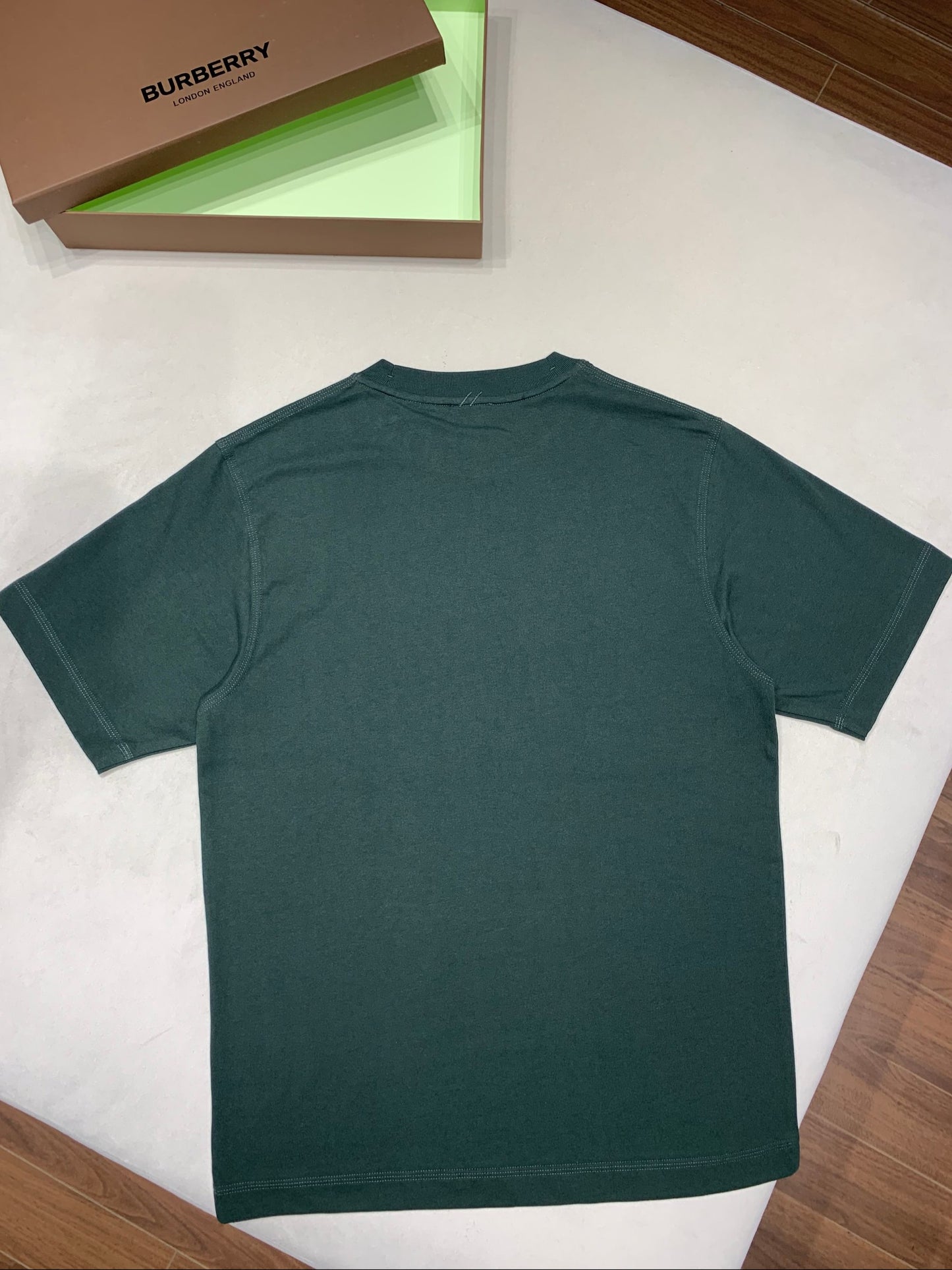 Chain print Short sleeve greeen<span class="brand-imgs BB"></span>