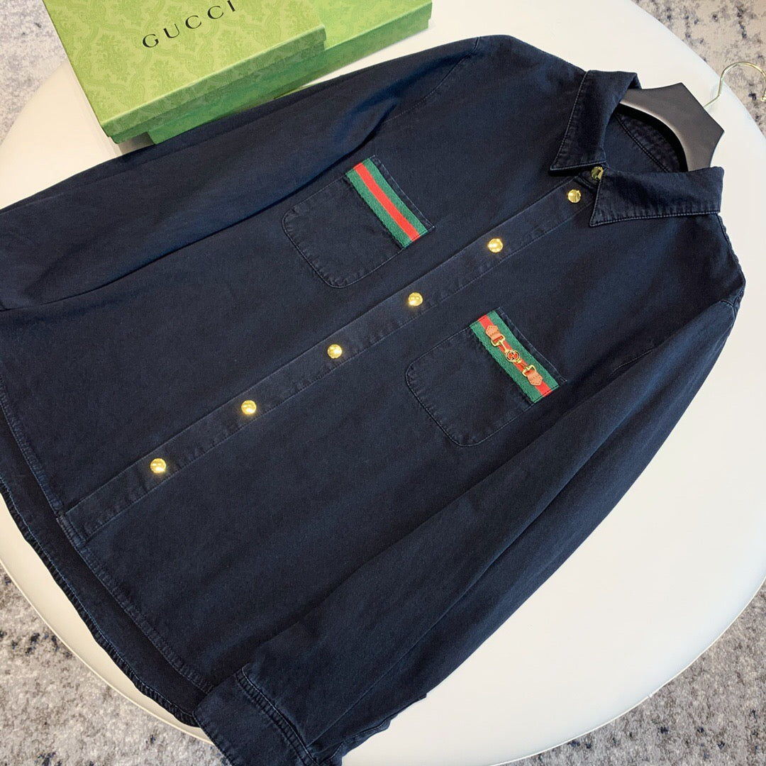 G denim bottom shirt<span class="brand-imgs GUCCI"></span>