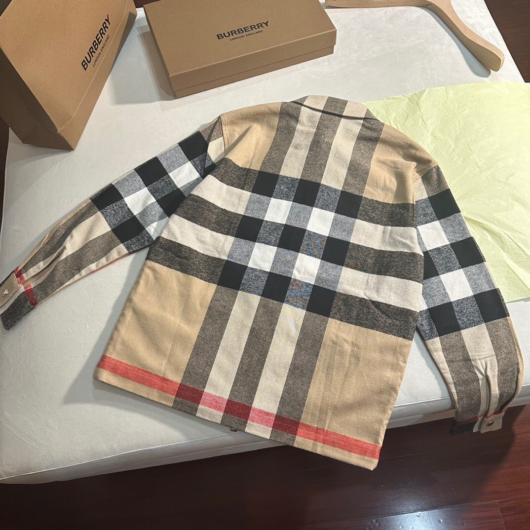 Blended check over shirt<span class="brand-imgs BB"></span>