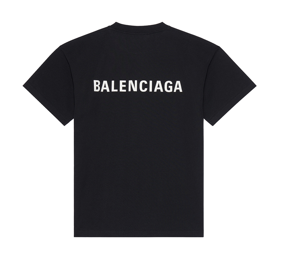 BAL back printed short sleeve black<span class="brand-imgs BL"></span>