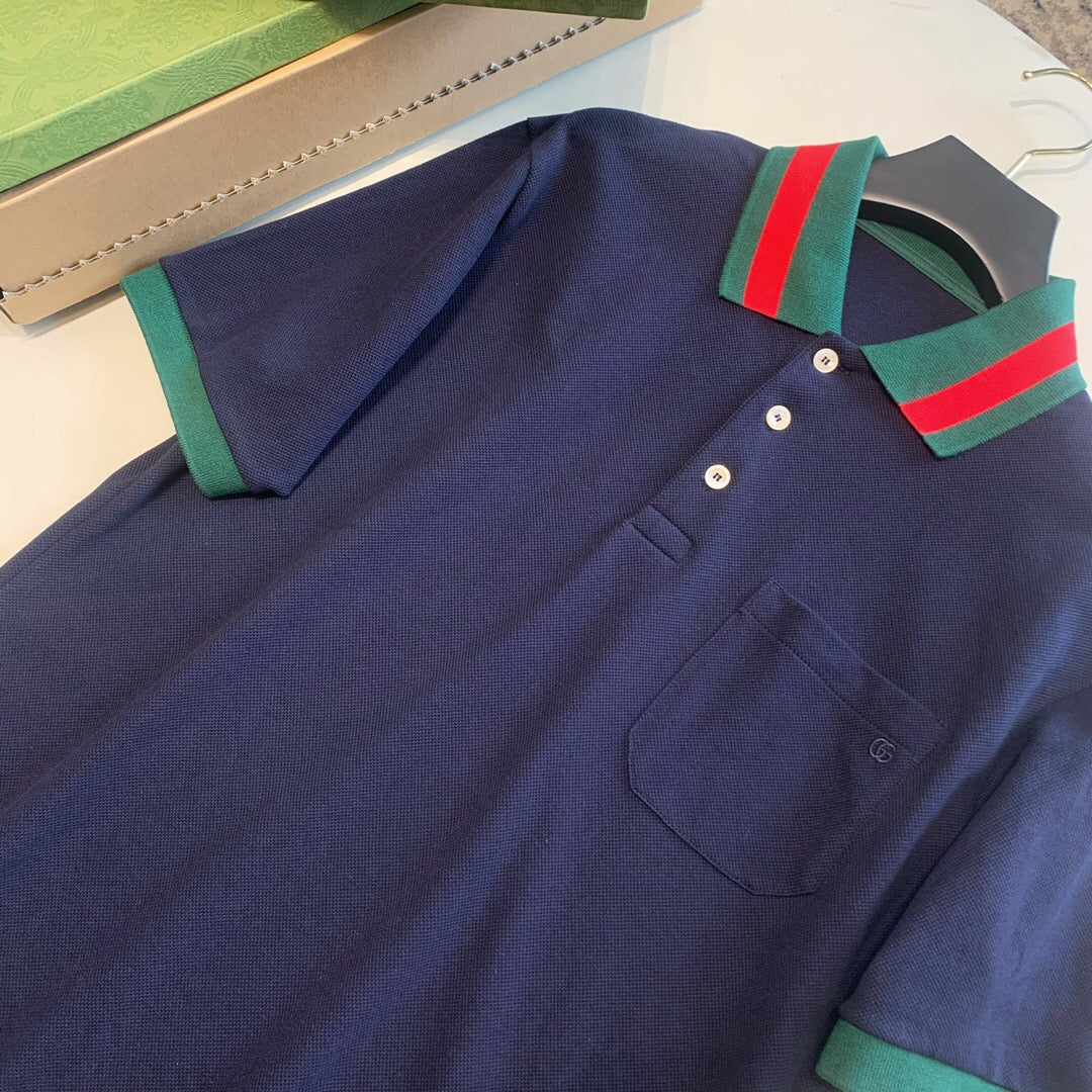 Web collar Polo khaki <span class="brand-imgs GUCCI"></span>
