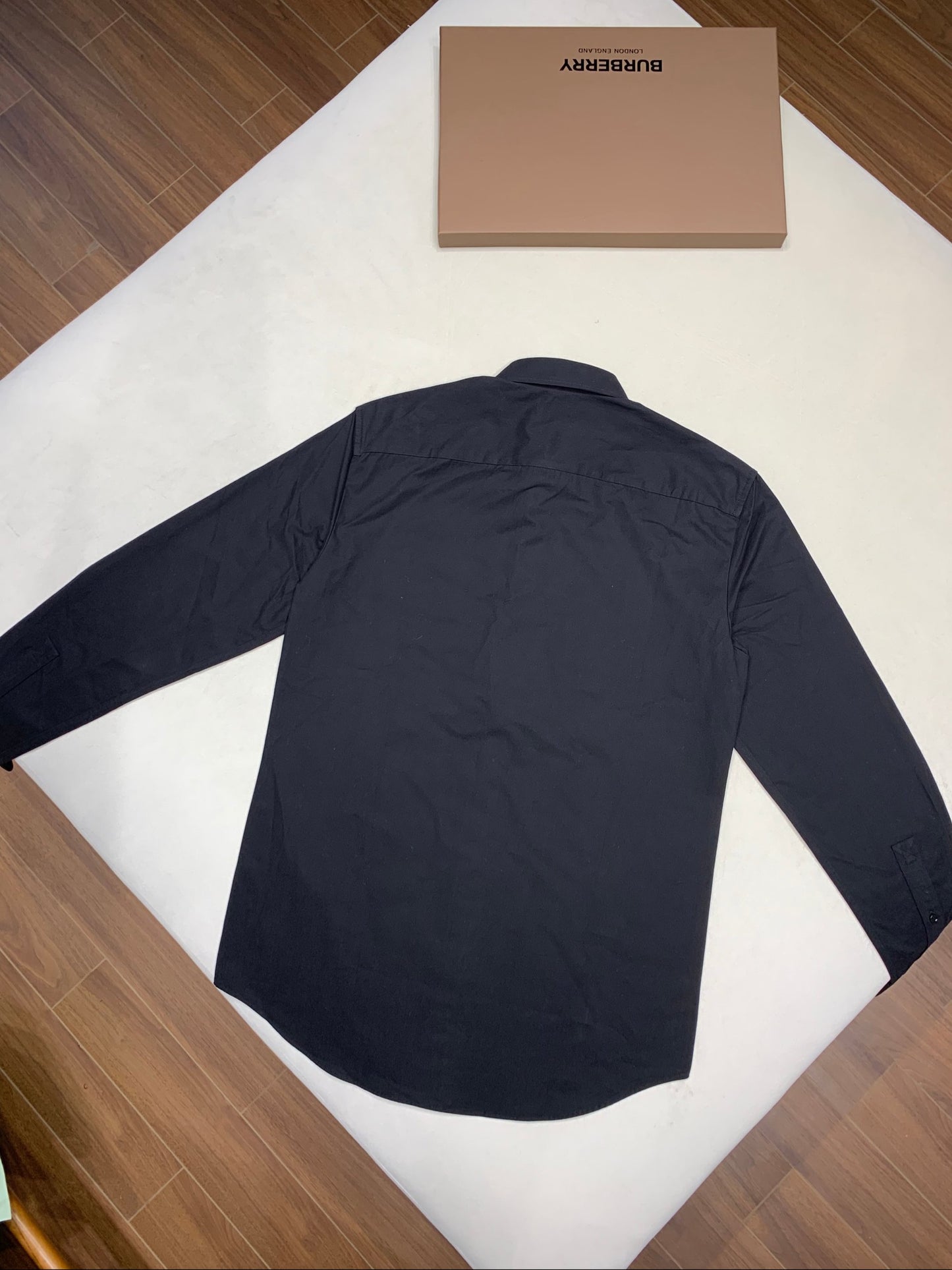 Equestrian EI embroidery poplin shirt Black<span class="brand-imgs BB"></span>
