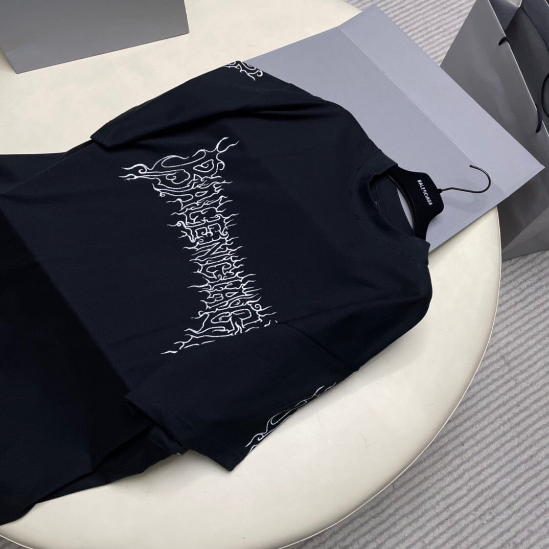 Flame short sleeve black<span class="brand-imgs BL"></span>