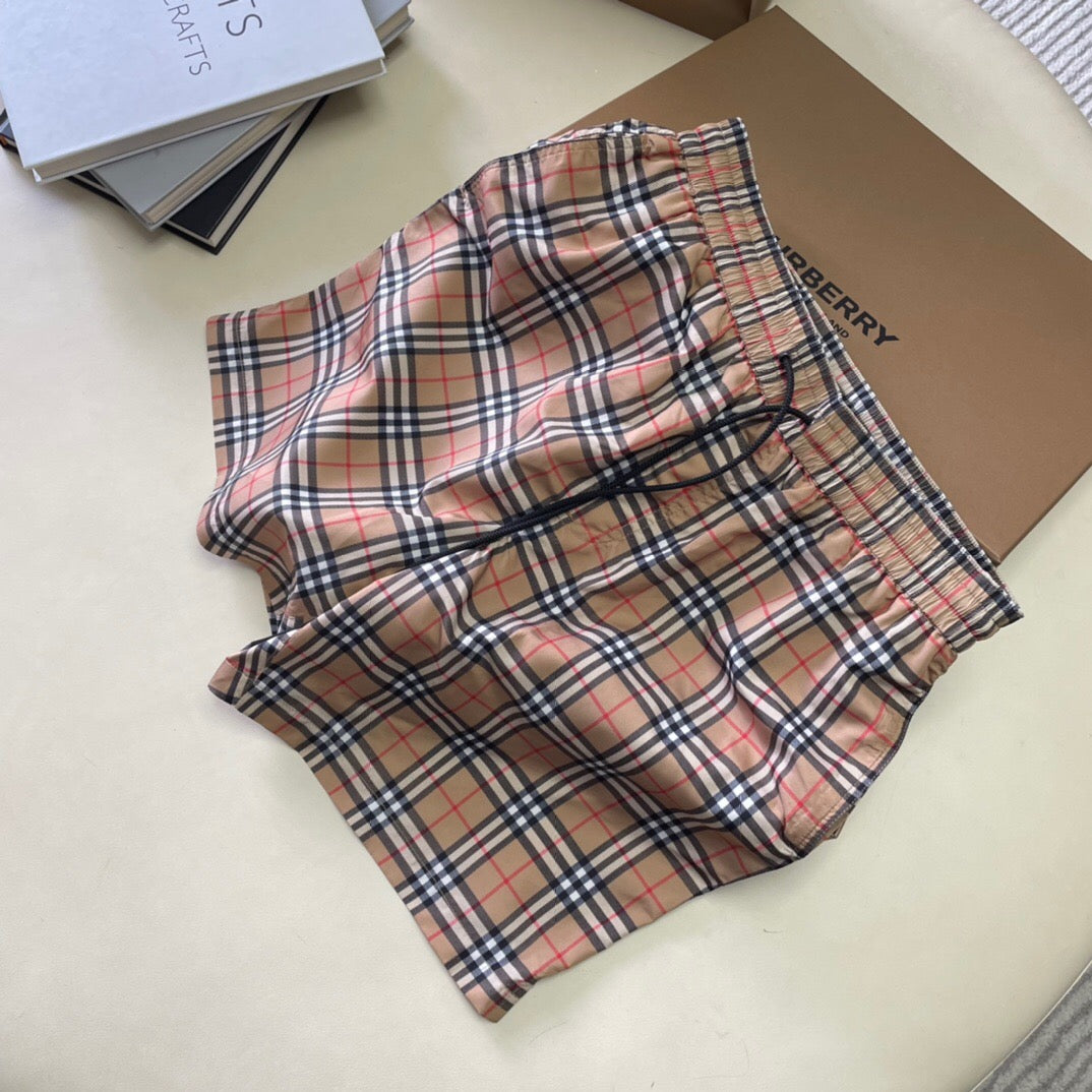 Br plaid shorts khaki <span class="brand-imgs BB"></span>