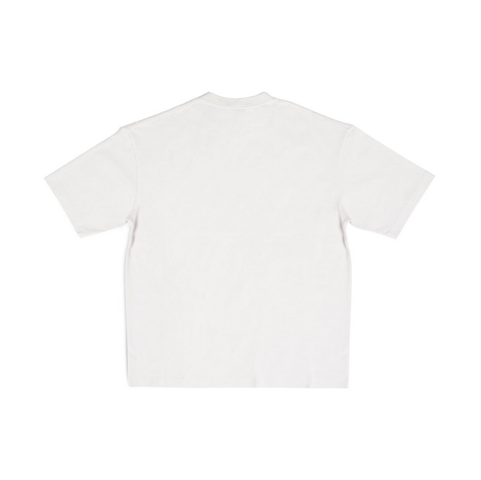 Reverse letter print short sleeve white<span class="brand-imgs BL"></span>