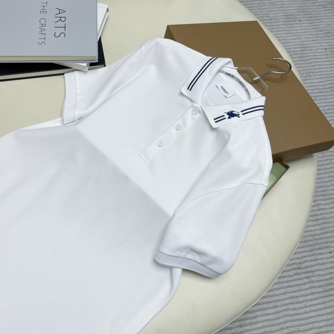 Br collar striped warhorse embroidered polo<span class="brand-imgs BB"></span>