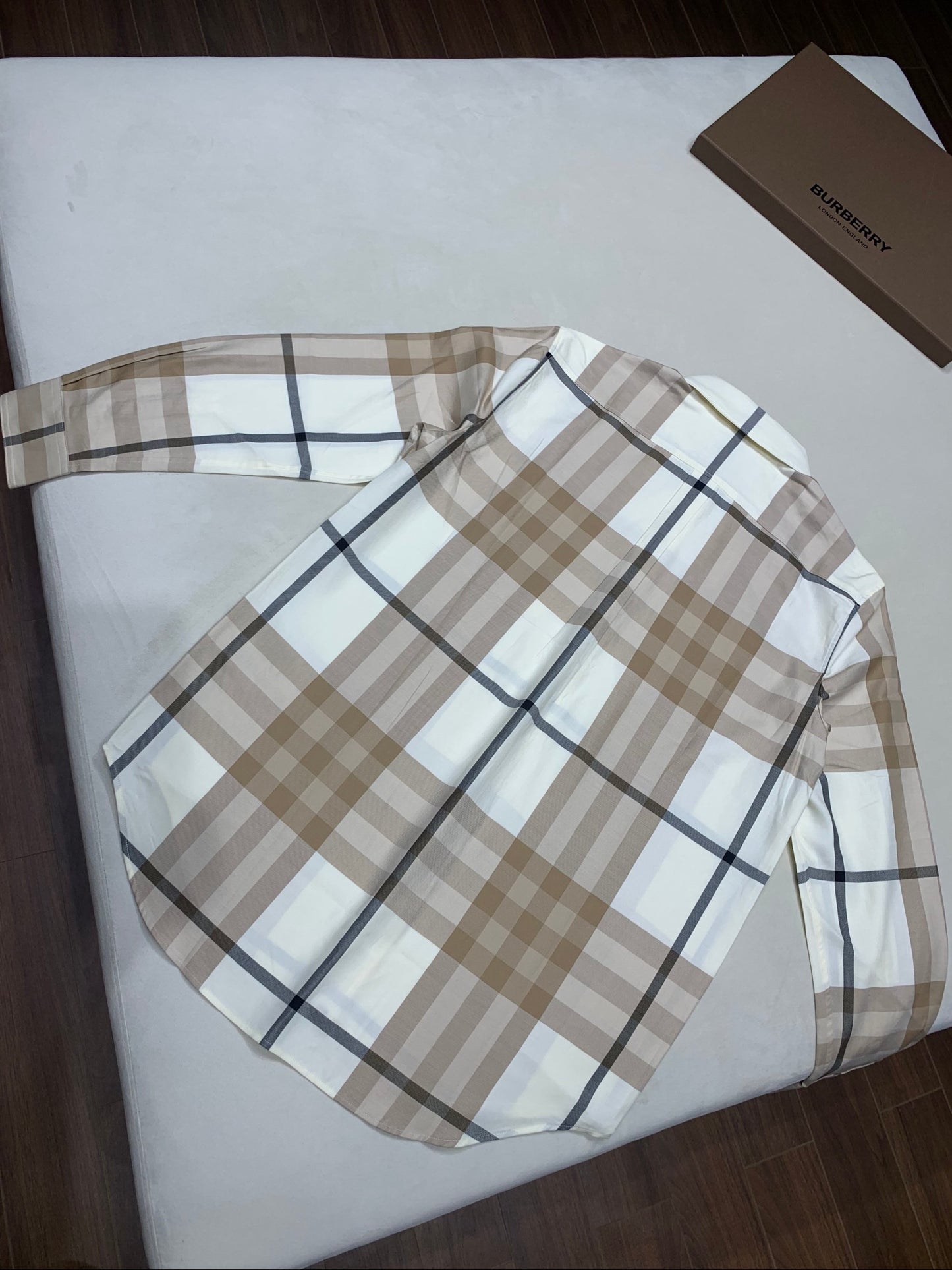 Br apricot check shirt women<span class="brand-imgs BB"></span>