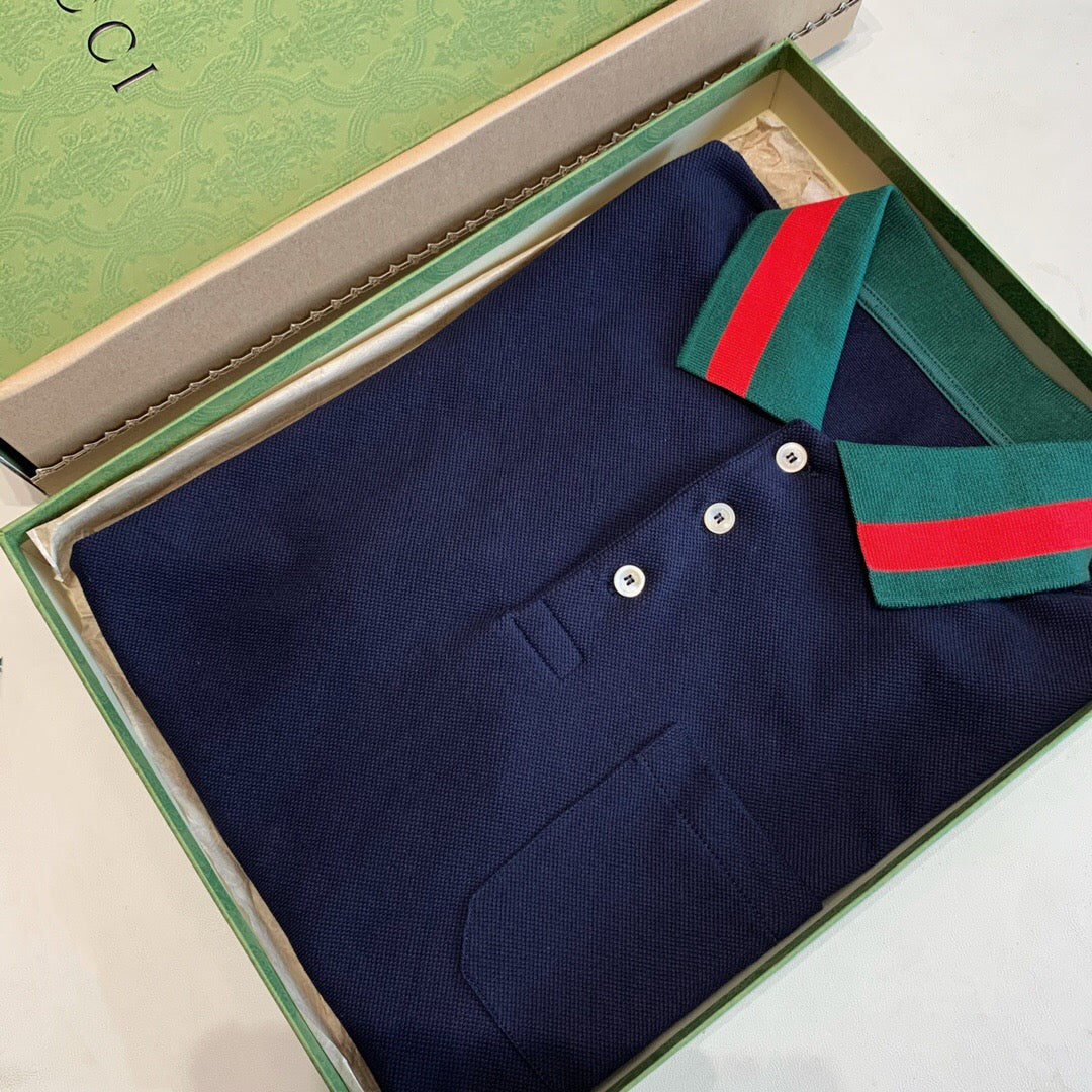 Web collar Polo khaki <span class="brand-imgs GUCCI"></span>