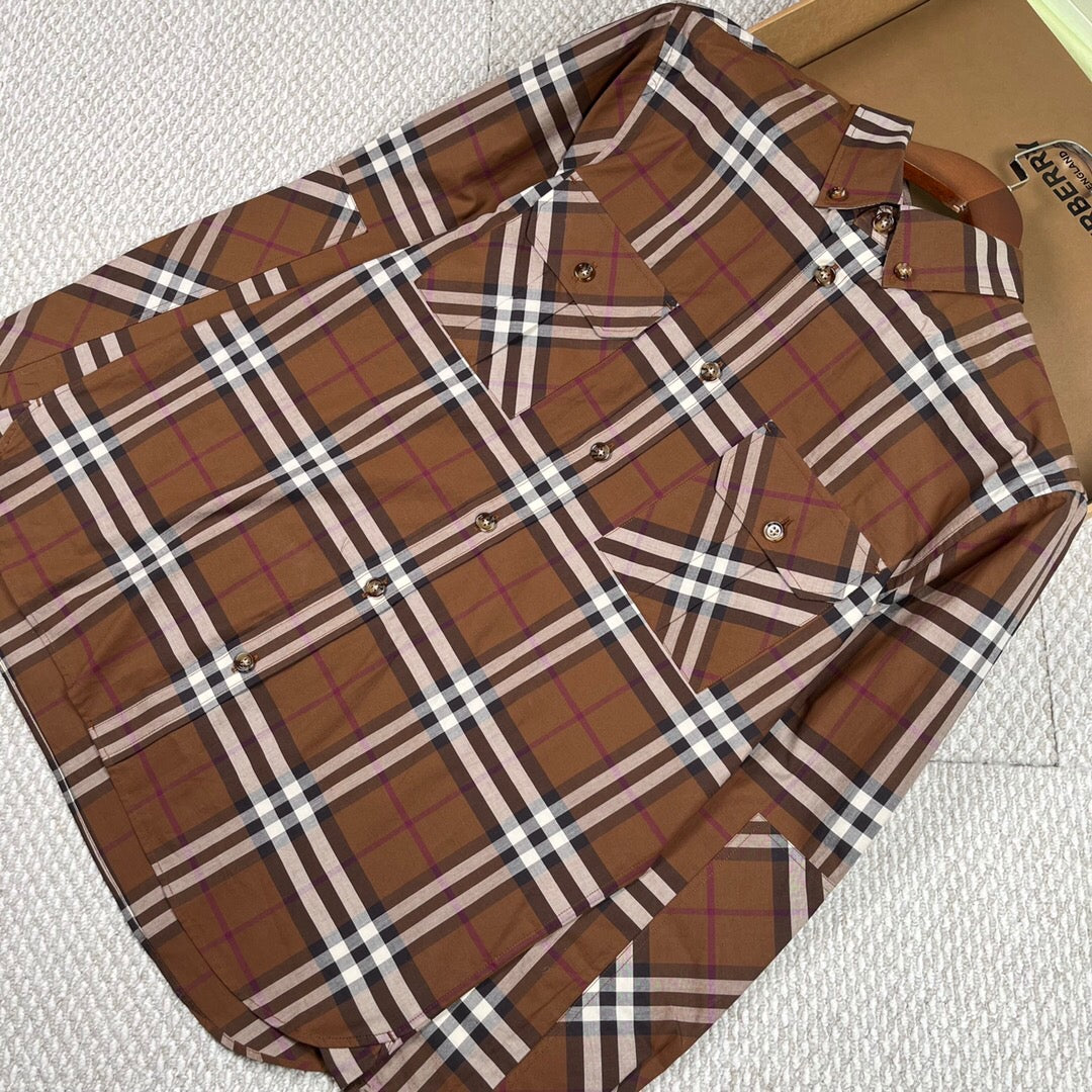 Br thick line check shirt<span class="brand-imgs BB"></span>