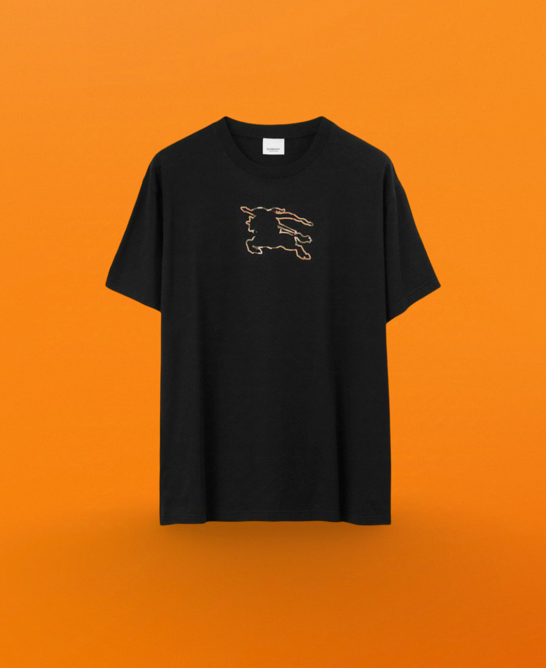 BR Plaid burning horse short sleeve<span class="brand-imgs BB"></span>