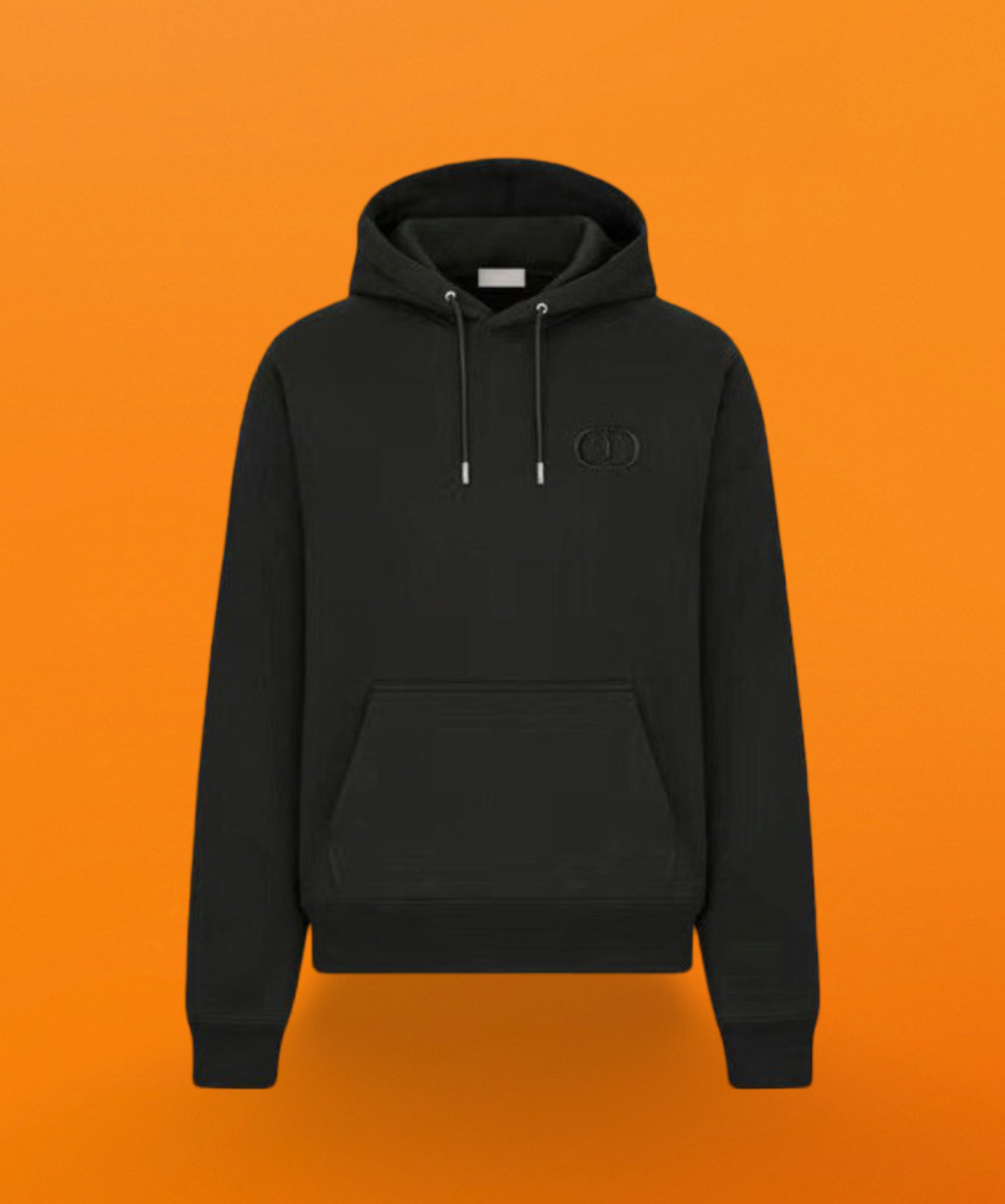 CD embroidery hoodie black <span class="brand-imgs DIOR"></span>