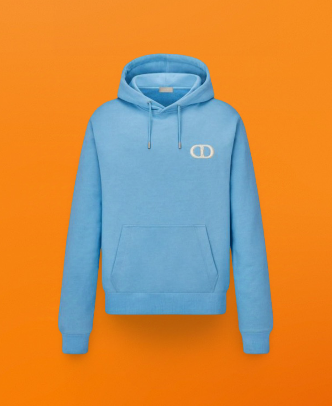 CD embroidery hoodie blue <span class="brand-imgs DIOR"></span>
