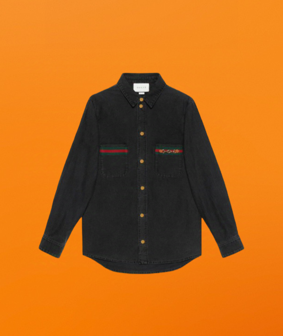 Denim button shirt <span class="brand-imgs GUCCI"></span>