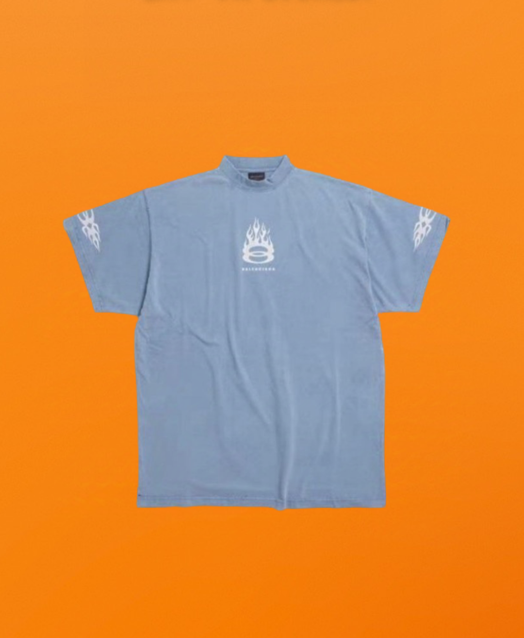 Double flame short sleeve blue<span class="brand-imgs BL"></span>