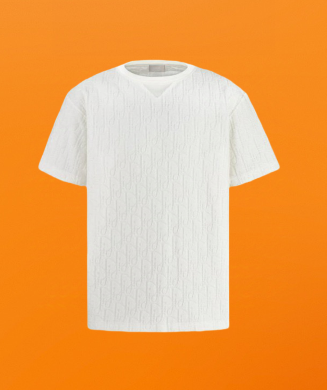 Dr logo towel short sleeve white <span class="brand-imgs DIOR"></span>