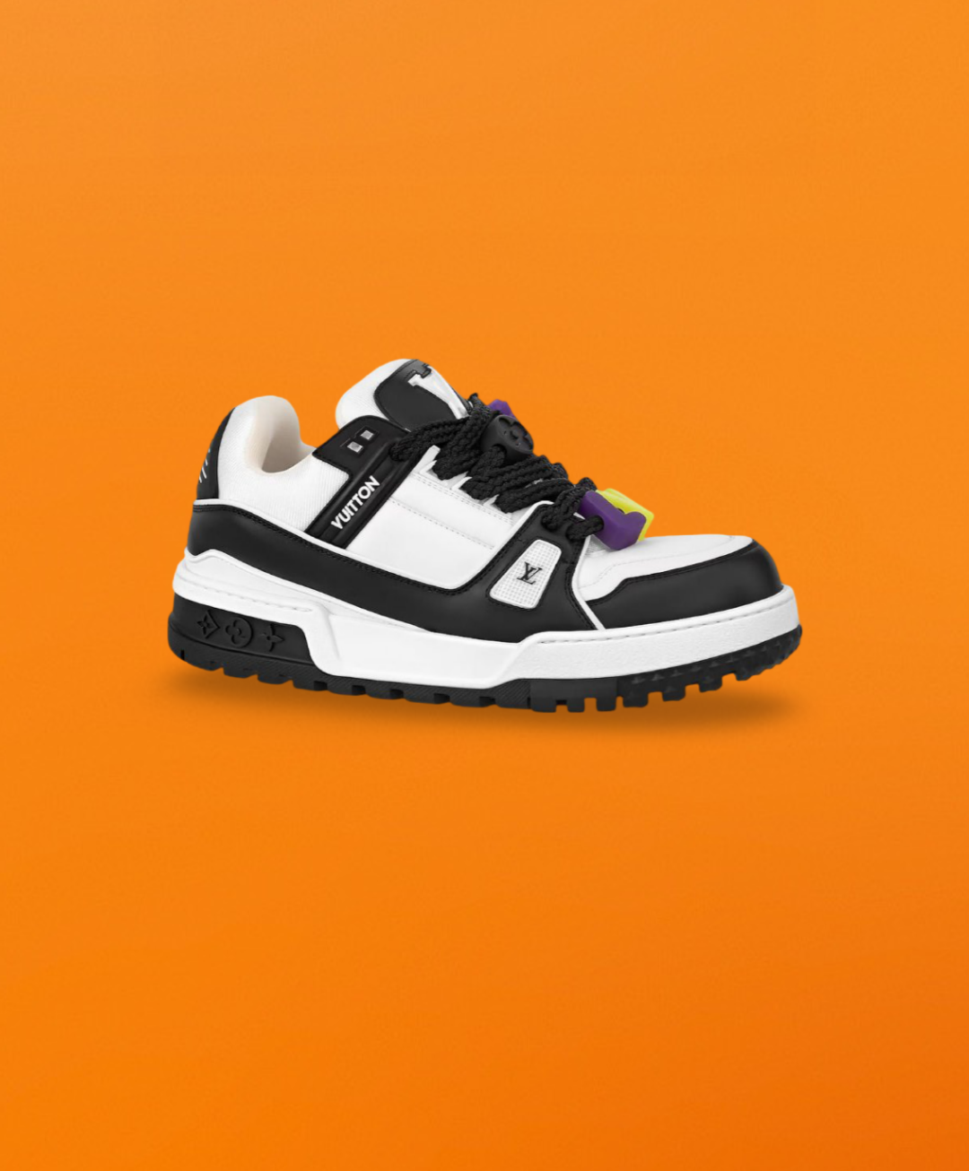 Maxi Trainer Black Sneaker<span class="brand-imgs LV"></span>