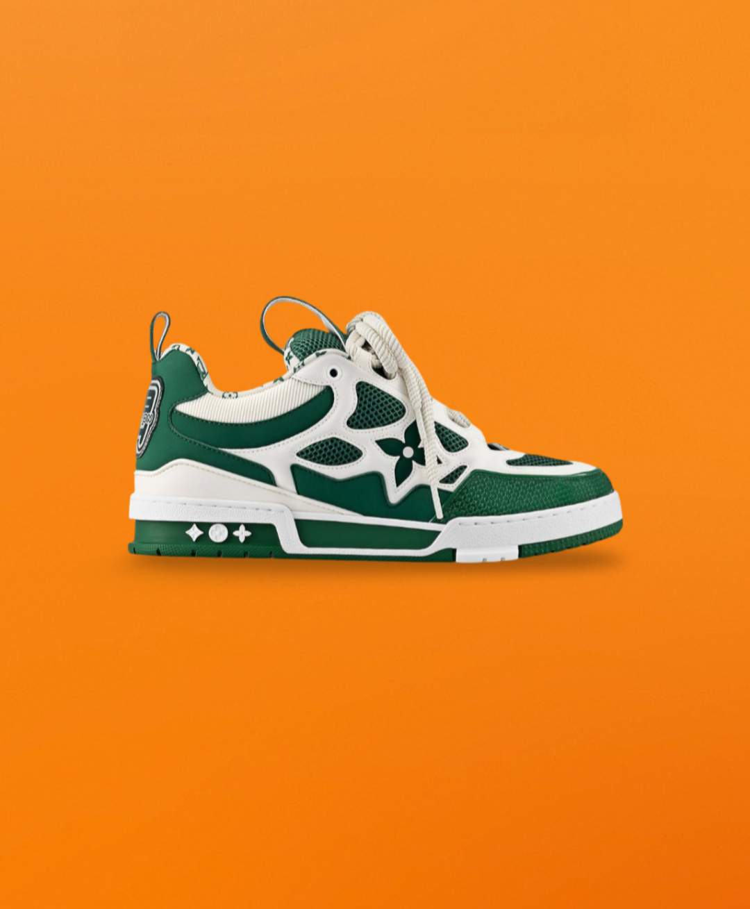 Skate Monogram Trainer Green Sneaker<span class="brand-imgs LV"></span>