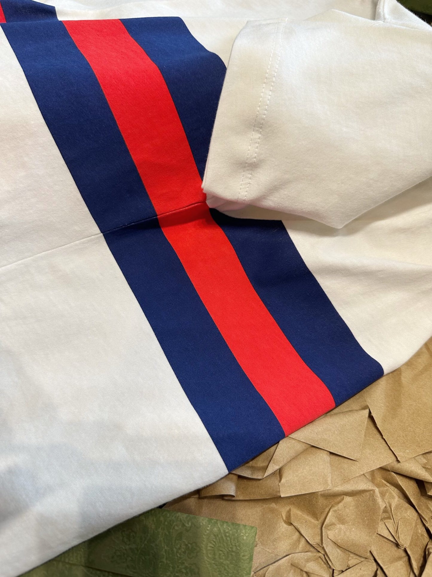 Printed ribbon gg short sleeve <span class="brand-imgs GUCCI"></span>