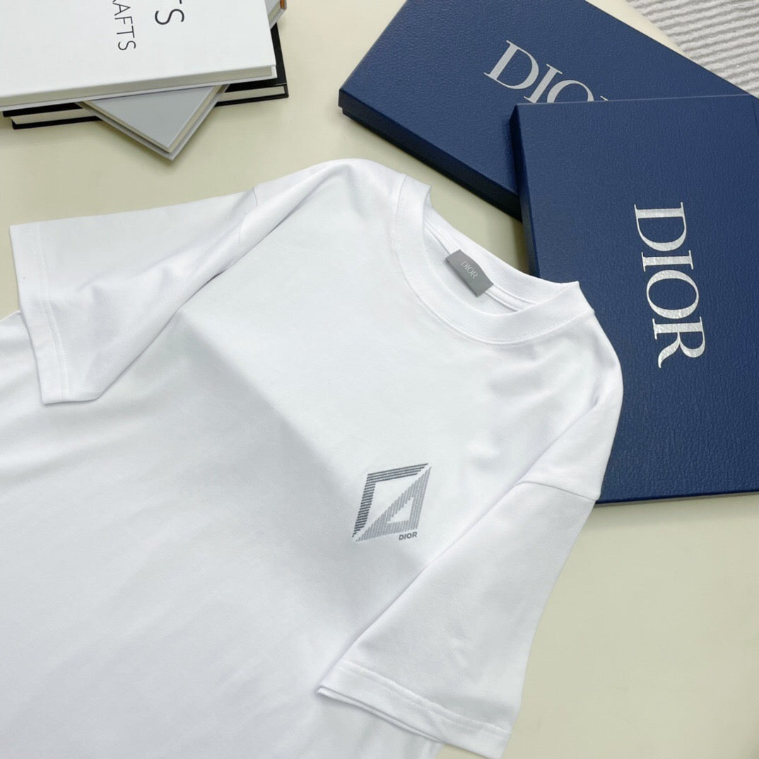 CD diamond Short sleeve white <span class="brand-imgs DIOR"></span>