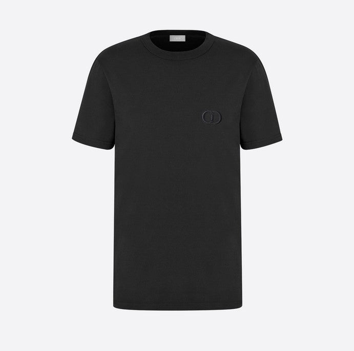 CD letter embroidery short sleeve <span class="brand-imgs DIOR"></span>