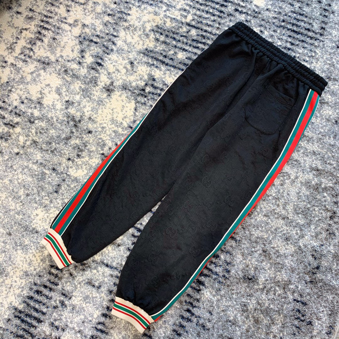 Hidden flower ribbon trouser black<span class="brand-imgs GUCCI"></span>