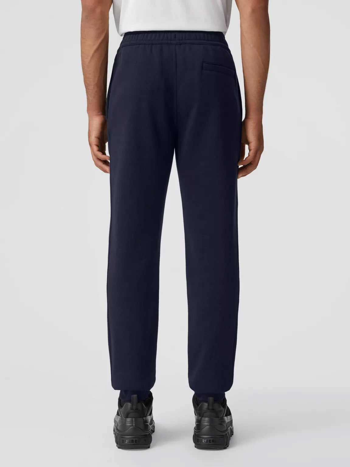 White letter logo print sweatpants<span class="brand-imgs BB"></span>