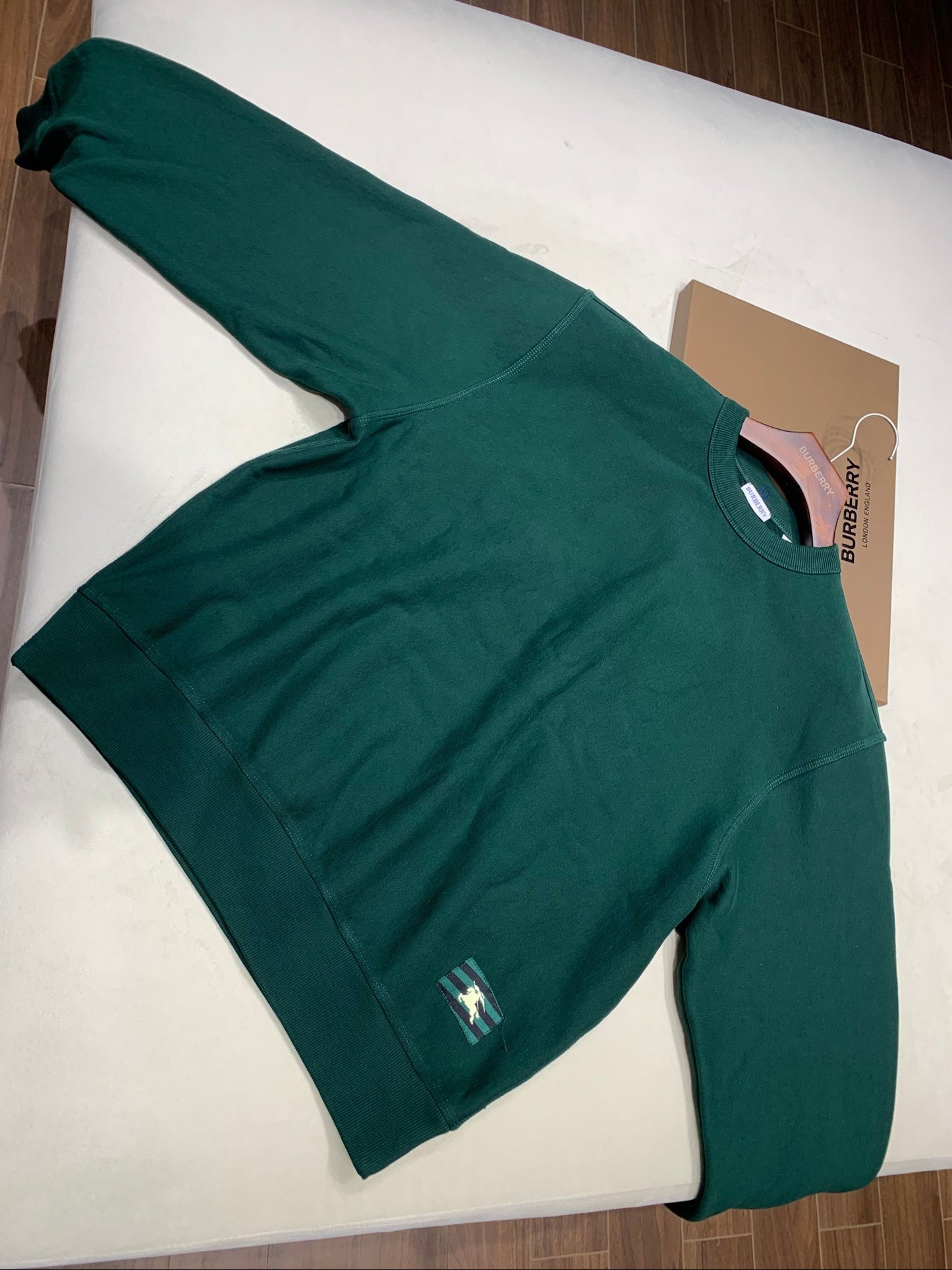 Equastrain knight logo Crew neck sweatshirt<span class="brand-imgs BB"></span>