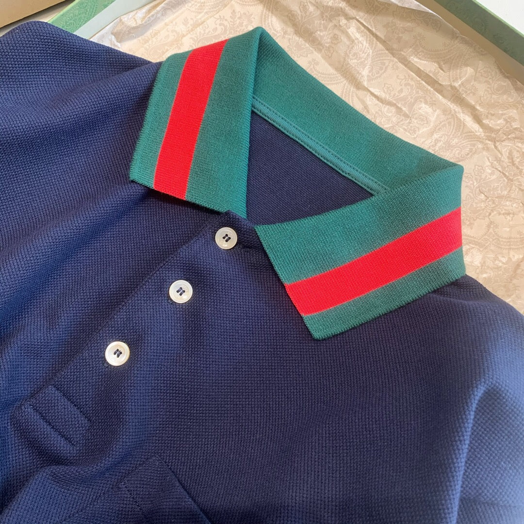 Web collar Polo khaki <span class="brand-imgs GUCCI"></span>