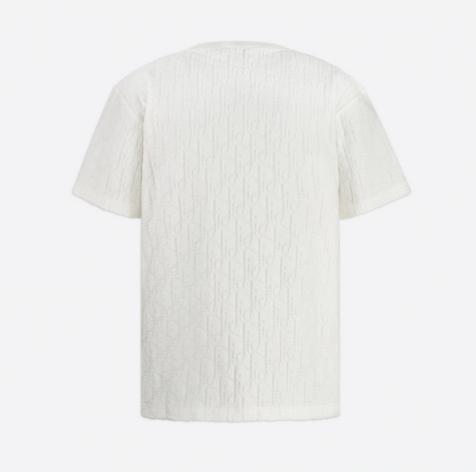 Dr logo towel short sleeve white <span class="brand-imgs DIOR"></span>