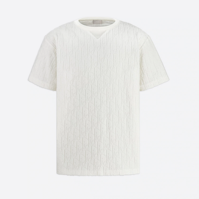 Dr logo towel short sleeve white <span class="brand-imgs DIOR"></span>