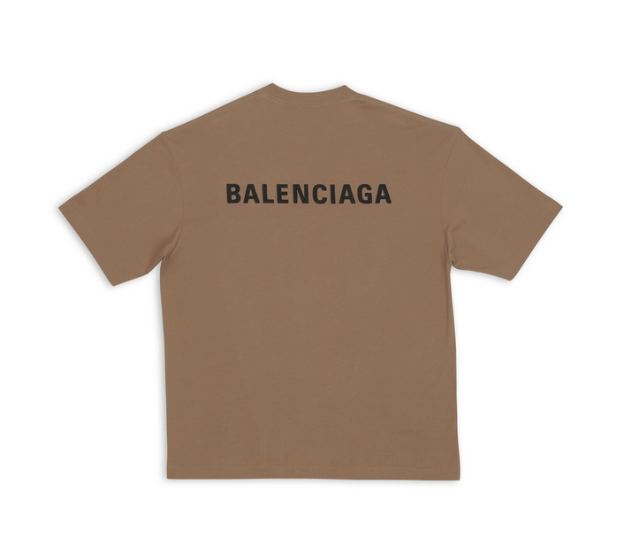 Brown embroidery T-shirt <span class="brand-imgs BL"></span>