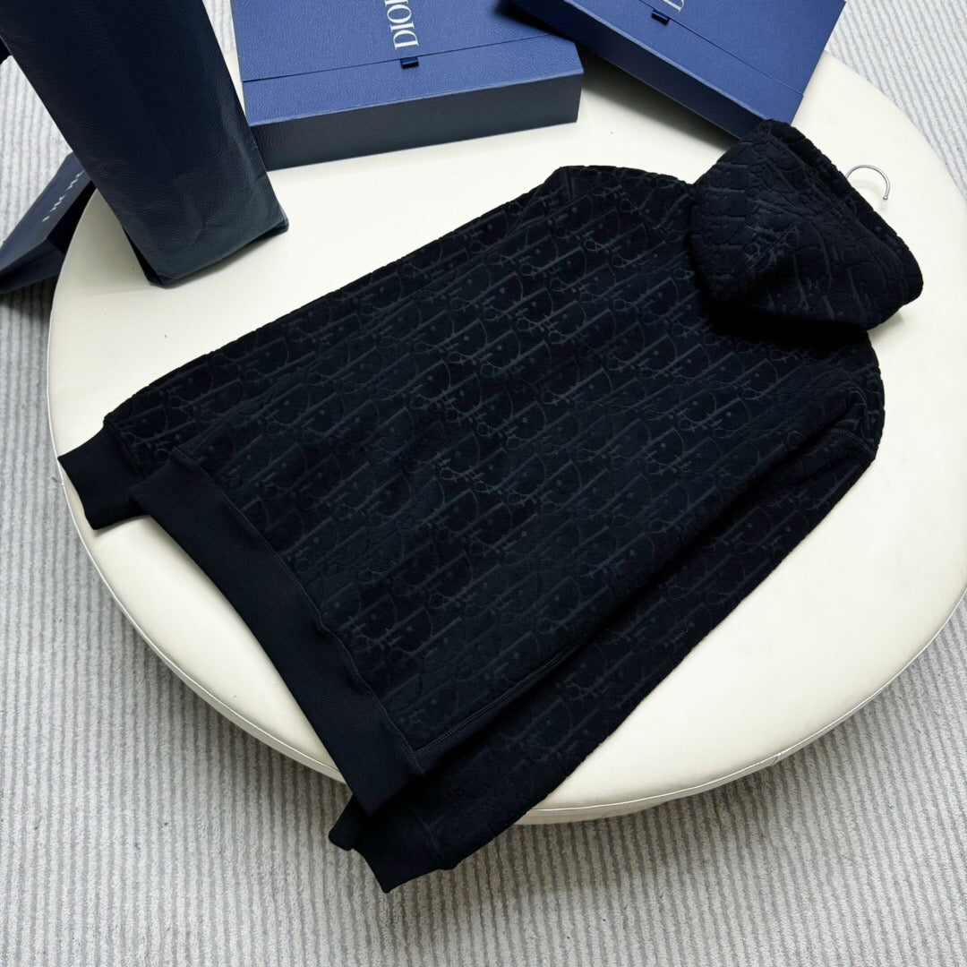 Dr towel composite hoodie black <span class="brand-imgs DIOR"></span>