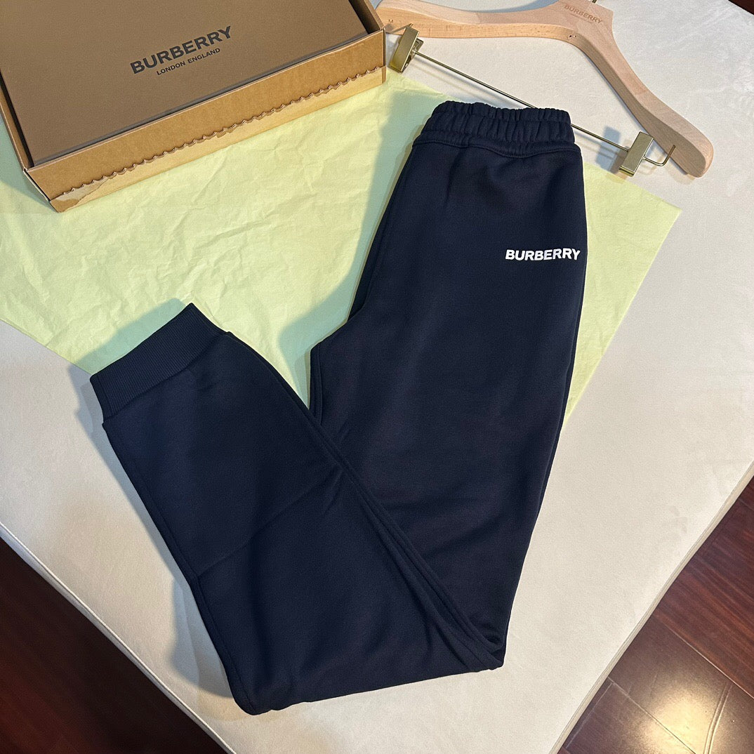 White letter logo print sweatpants<span class="brand-imgs BB"></span>
