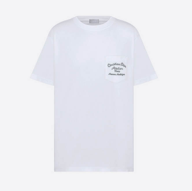 Dr chain short sleeve white <span class="brand-imgs DIOR"></span>