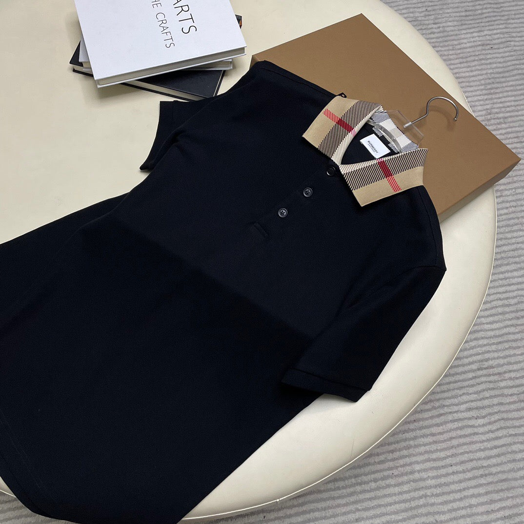 Br check collar Polo shirt white<span class="brand-imgs BB"></span>