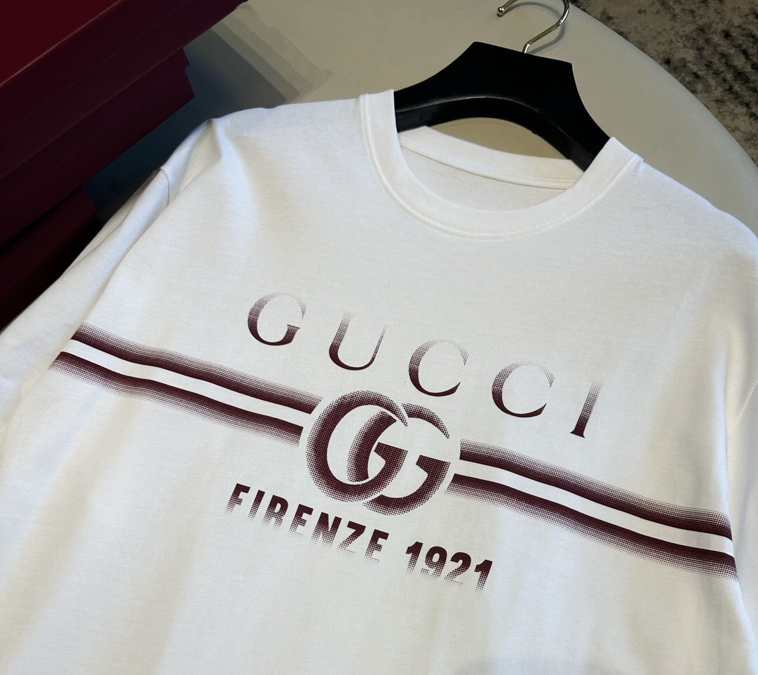1921 grid T-shirt white<span class="brand-imgs GUCCI"></span>